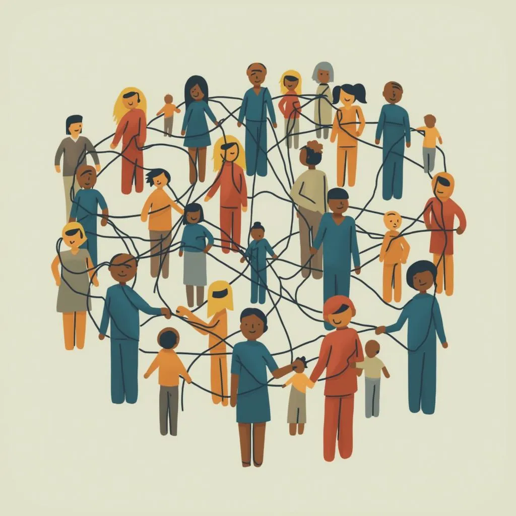 Icono de red comunitaria