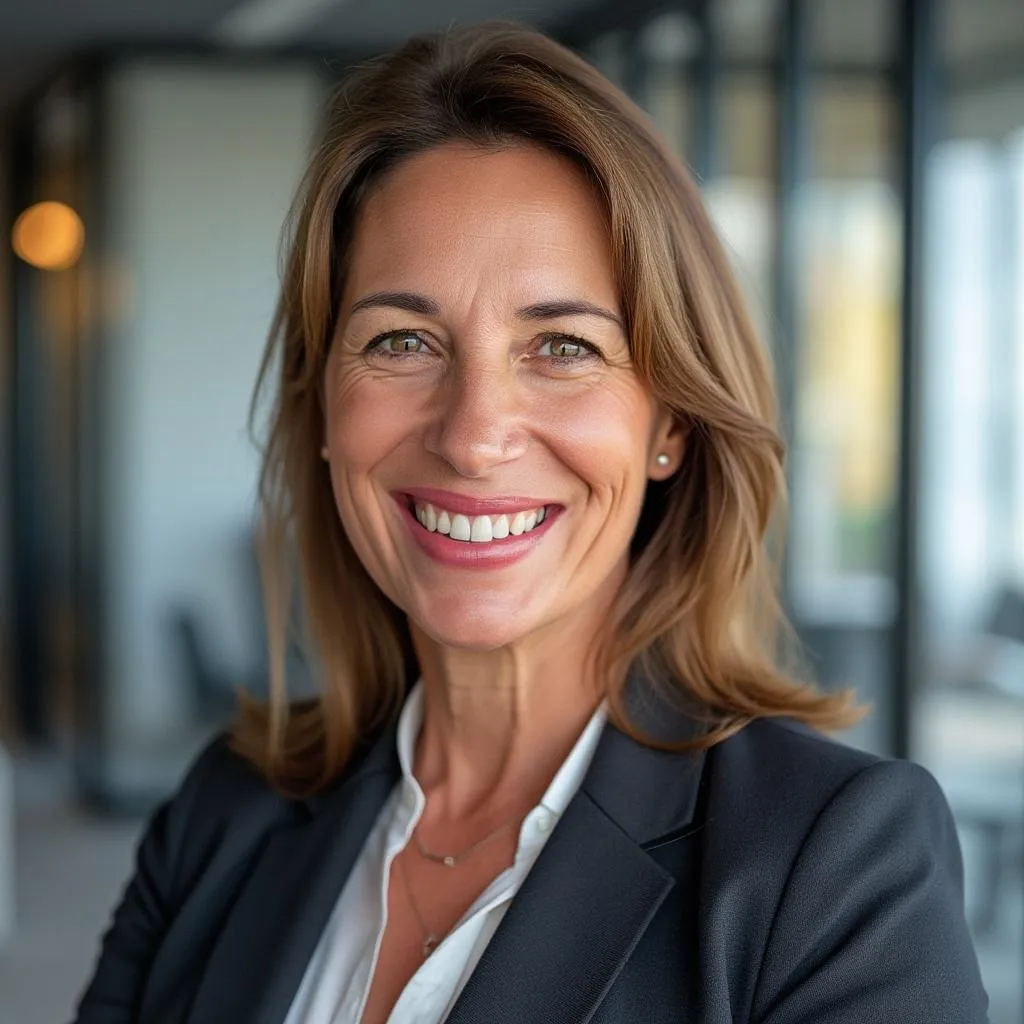 Retrato de Isidora Gómez, Directora de Programas