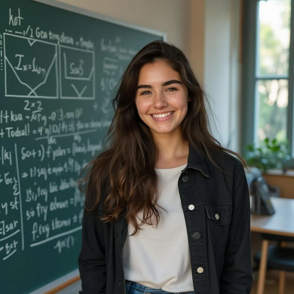 Retrato de Daniela Vega, emprendedora de clases particulares